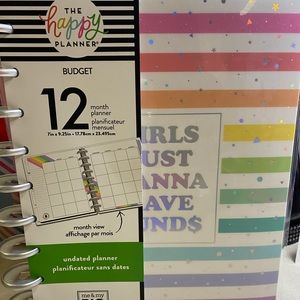 NWT 2020 Mambi Happy Planner Budget Planner